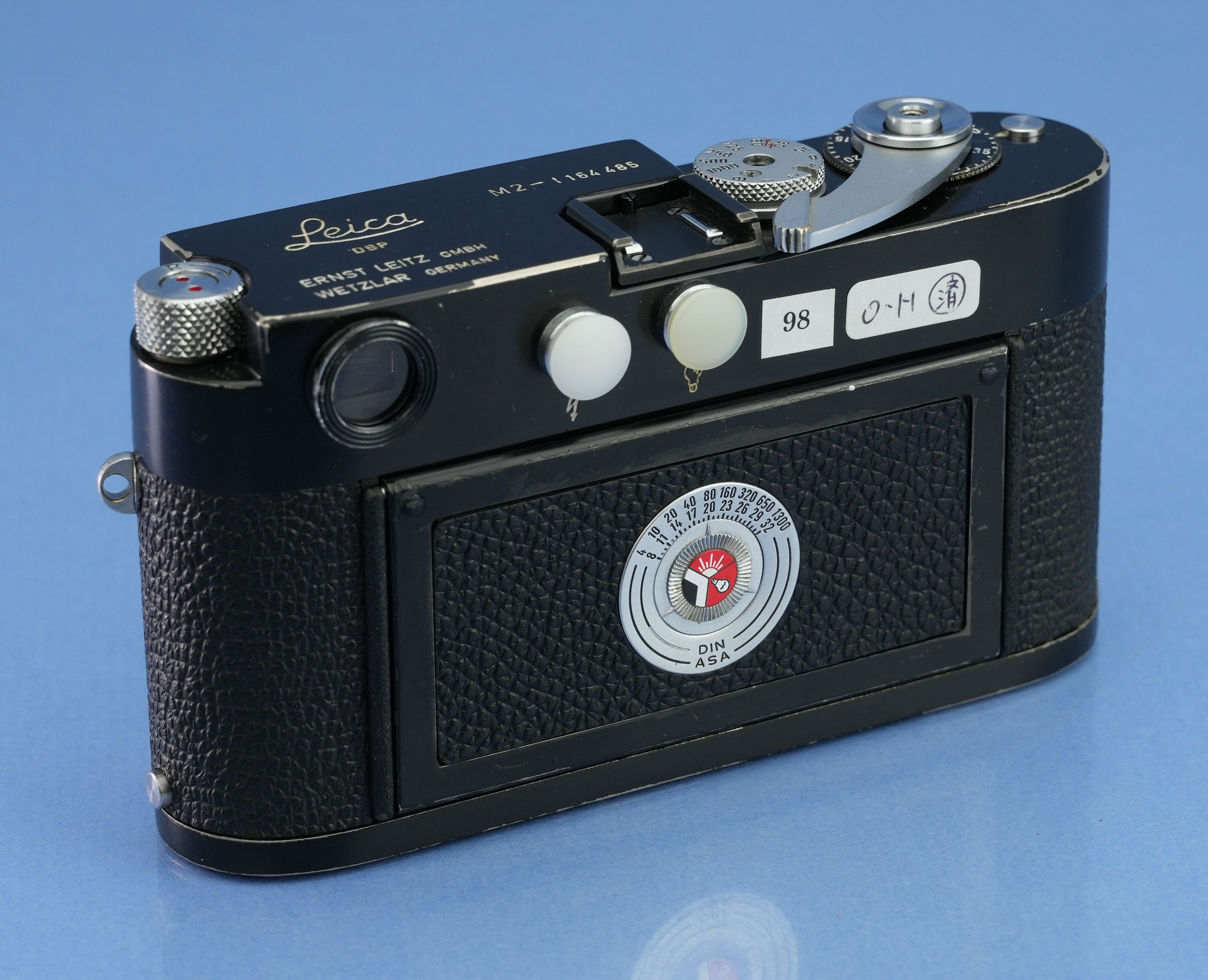 LEICA LEITZ M2 KS-15-4 M2-R US MILITARY RAPID LOAD WAR PANDA CAMERA SERVICED