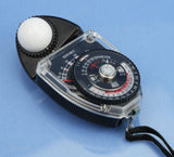 SEKONIC MODEL L-398 STUDIOS DELUXE ANALOG LIGHT METER DELUXE +DIFFUSERS +CASE