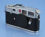 LEICA LEITZ M6 WETZLAR SILVER 10414 0.72X CHROME CAMERA BODY +BOX +PAPERS MINT