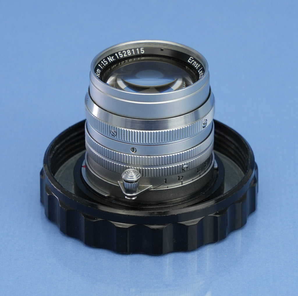 LEICA LEITZ 50MM SUMMARIT F1.5 SOOIA-M 11120 LATE # SMALL SCRIPT LENS +CAP NICE!