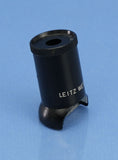 LEICA LEITZ VINTAGE 8X MAGNIFICATION BLACK CRACKLE FINISH LENS LOUPE CLEAN NICE!