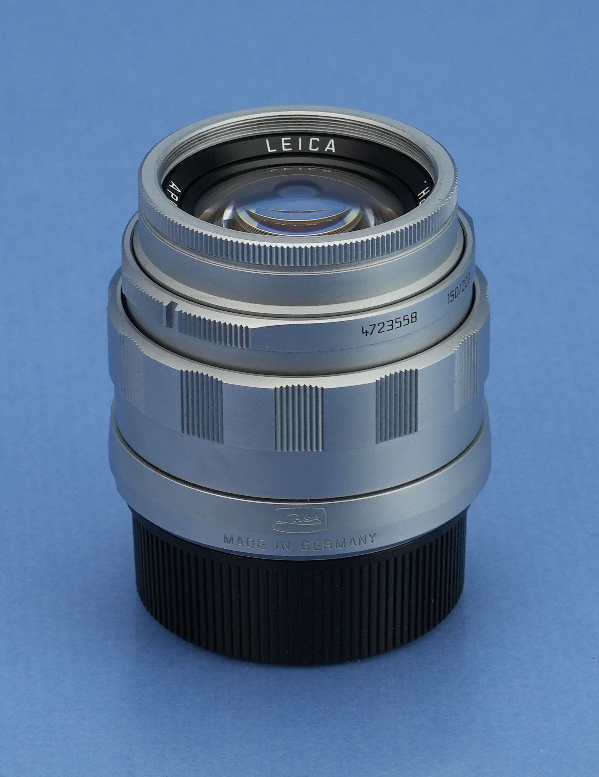 LEICA 11187 50MM APO-SUMMICRON-M F2 ASPH CHROME LHSA SPECIAL EDITION LENS SET!