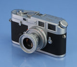 LEICA M6J 10440 40 YEAR JAHRE CAMERA +50MM ELMAR F2.8 +BOX SET # 1969-06 MINT!