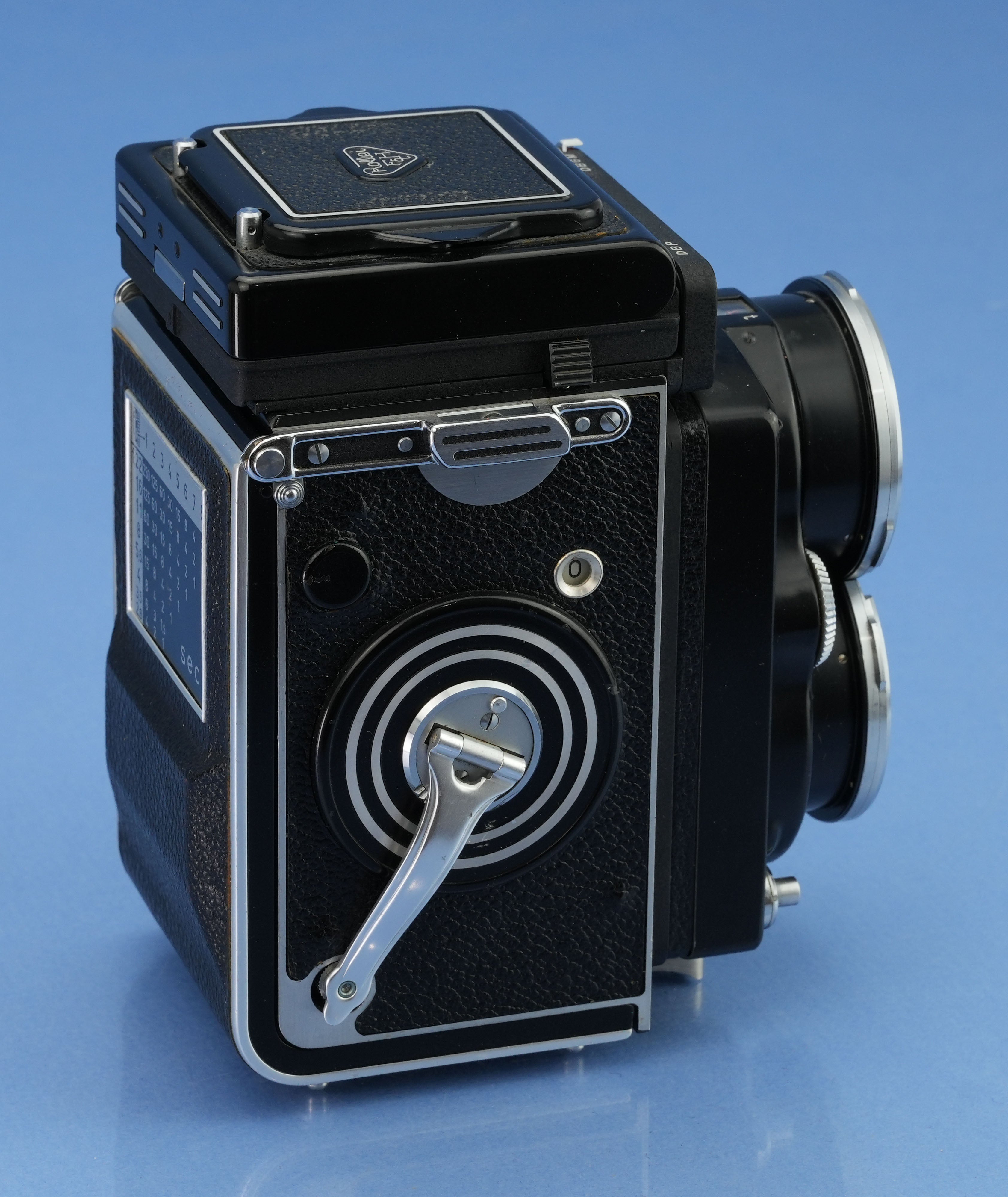 ROLLEIFLEX ROLLEI 55MM F4 DISTAGON ZEISS WIDE CAMERA +METER +SHADE +FILTERS WOW!