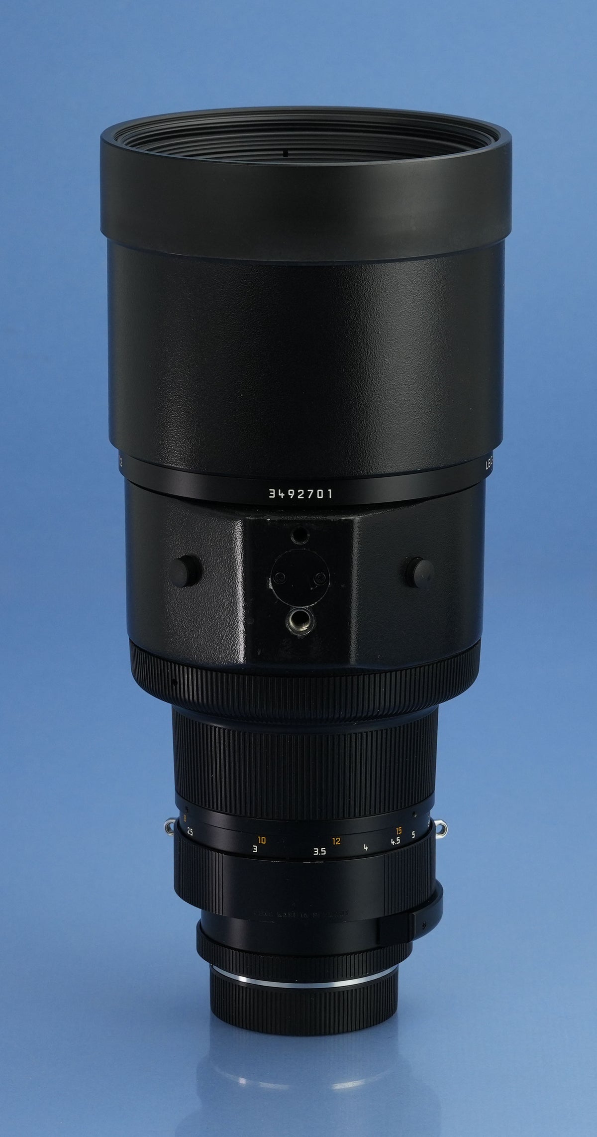 LEICA 280MM APO-TELYT-R F2.8 11245 3CAM LENS +1.4X EXTENDER-R +CASE +POL FILTER