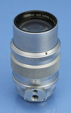 LEICA LEITZ 90MM SUMMICRON F2 MIDLAND 1ST VERSION SOOZ LENS +SHADE +CAPS NICE!