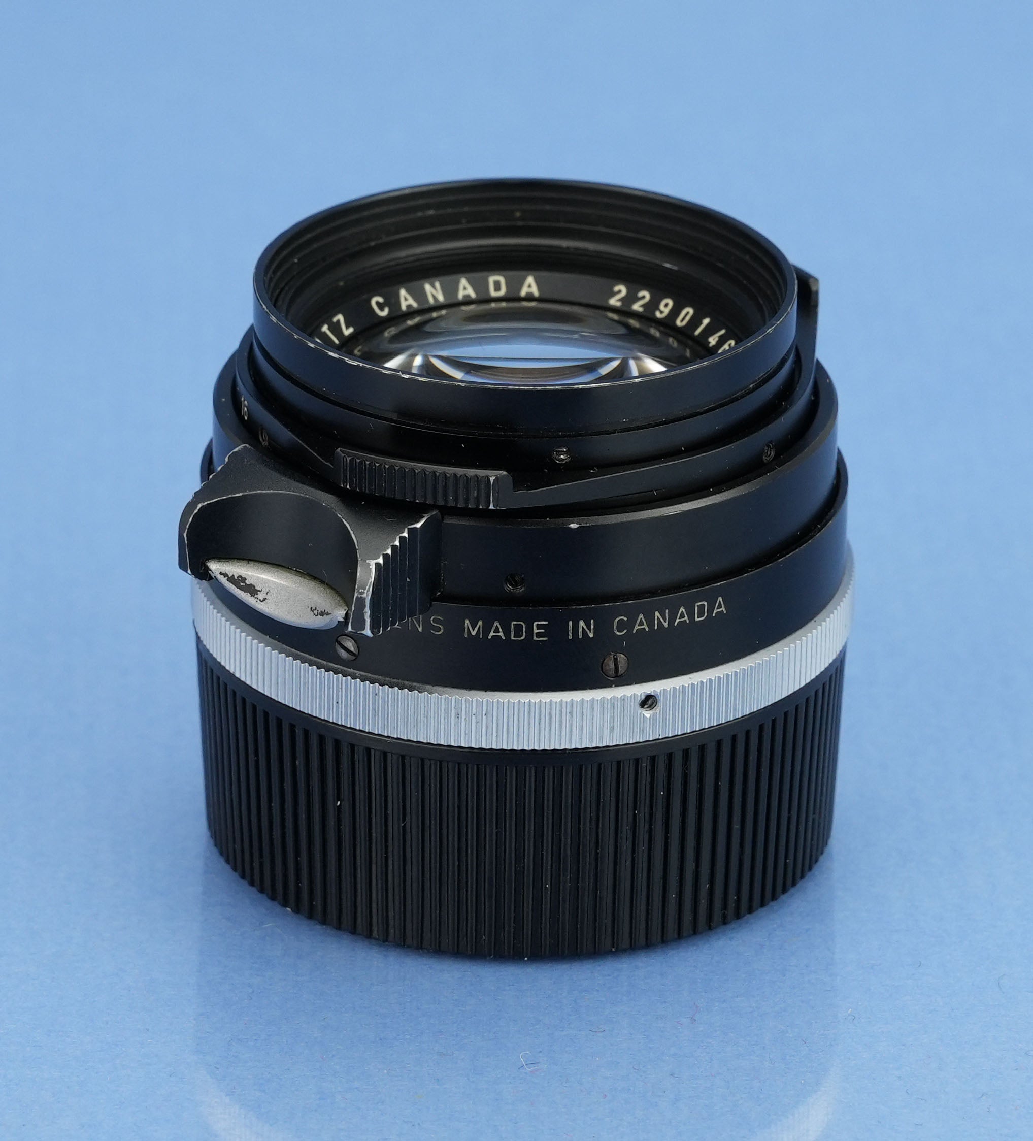 LEICA LEITZ 35MM SUMMILUX F1.4 M PRE ASPH/ STAHLFASSUNG 11870 SCHWARZE LACKIERUNG LINSE SELTEN