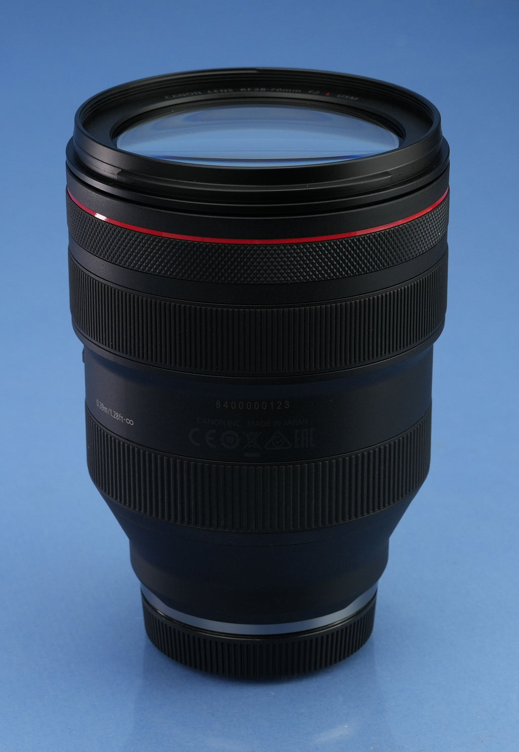 CANON RF 28-70MM F2 L USM MIRRORLESS LENS +UV FILTER +SHADE +BOX +CAPS MINT!