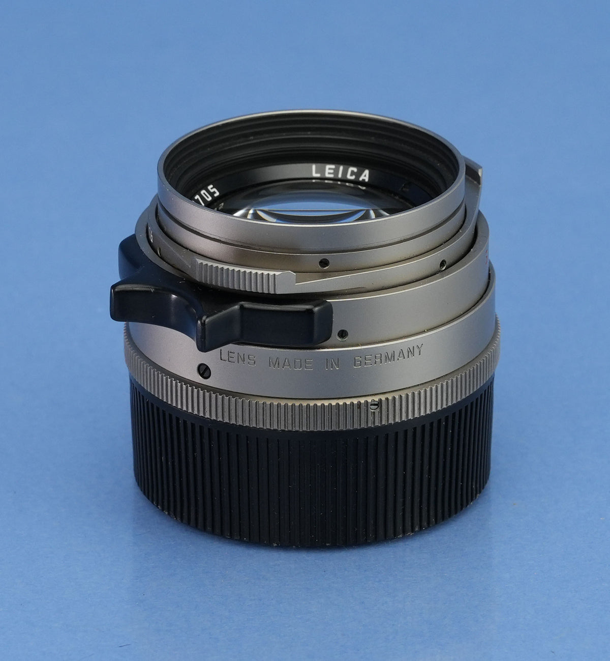 LEICA LEITZ 11860 35MM SUMMILUX-M F1.4 TITANIUM GERMANY PRE ASPH BRASS LENS MINT