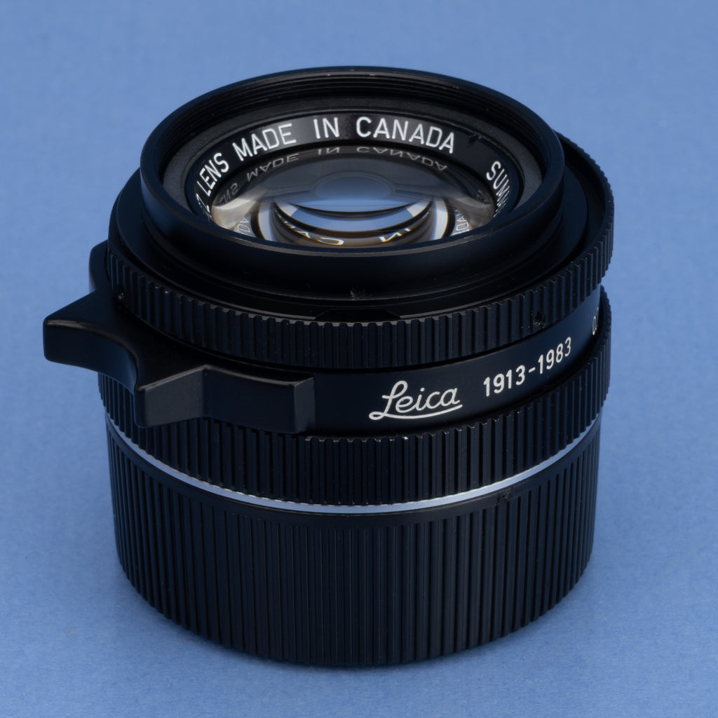 LEICA 35MM F2 SUMMICRON-M 11310 VERSION 4 M4-P 70 JAHRE LENS KING OF BOKEH MINT