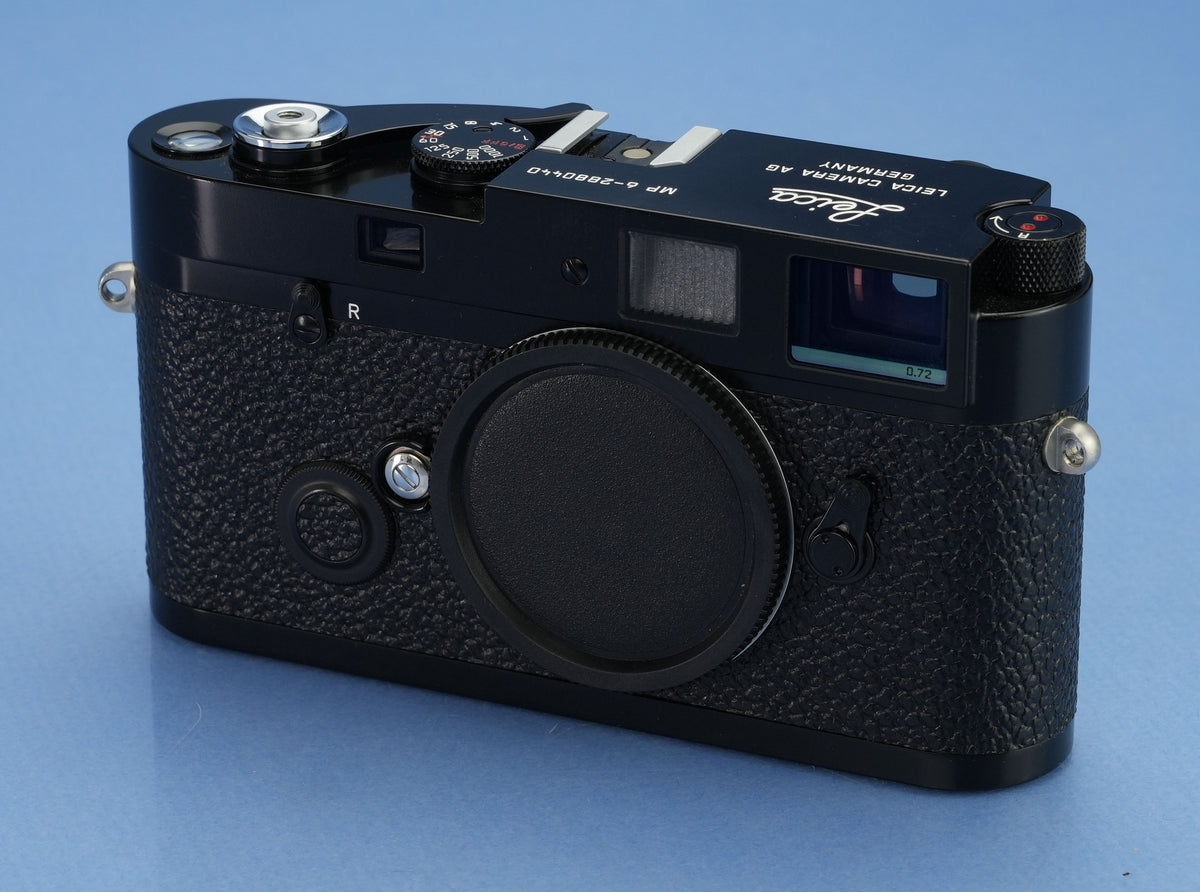 LEICA MP 6 MP6 10311 BLACK PAINT RANGEFINDER CAMERA BODY +CAP +BOX MINT RARE