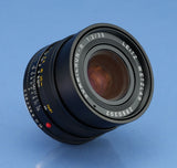 LEICA LEITZ 35MM SUMMICRON-R F2 3CAM 11115 R LENS 2ND VERSION E55+CAPS NICE!