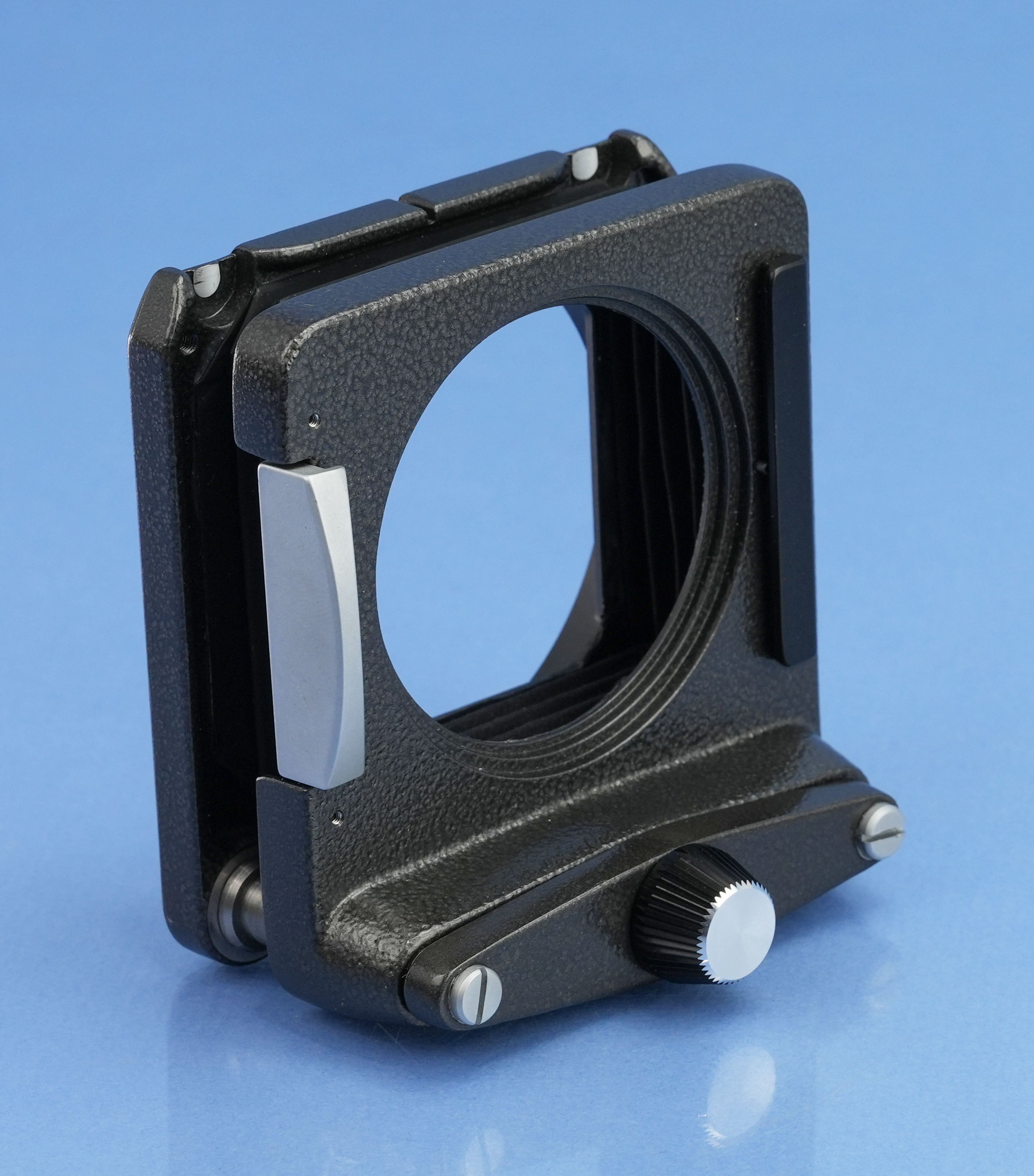 LINHOF TECHNIKA Weitwinkel-Fokussiergerät 45 IV V Masterkameras + Box, neuwertig!