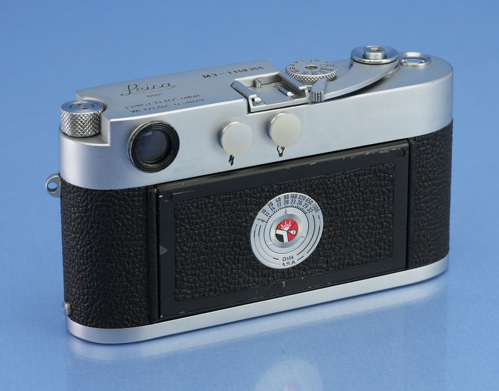 LEICA LEITZ M3 SS 10150 IGEMO CAMERA BODY LATE # NO GUARD #1158355 NICE!