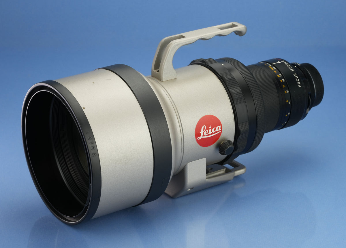 LEICA 400MM F2.8 APO-TELYT-R 11847 MODULAR ROM LENS +SHADE +CAPS SET +CASE RARE!