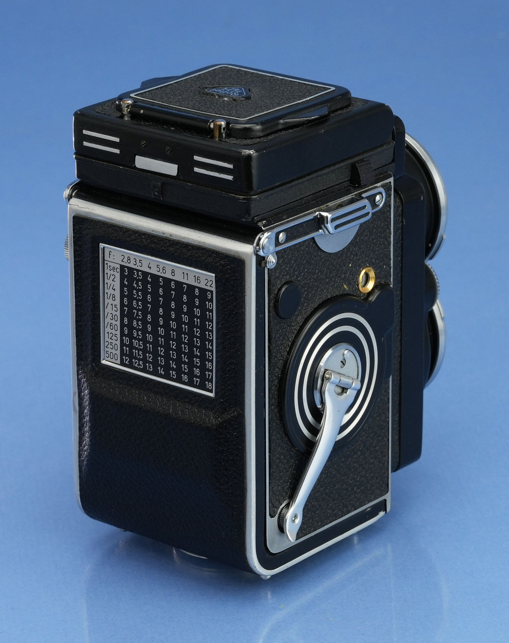 ROLLEIFLEX ROLLEI WIDE 55MM F4 ZEISS DISTAGON LENS +METER +CAP RARE NO # CAMERA