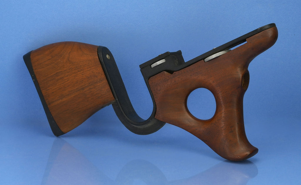 LEICA LEITZ SABRE RIFLE GUN STOCK +M1 CAMERA +400MM TELYT F5 VISO SET +CASE RARE