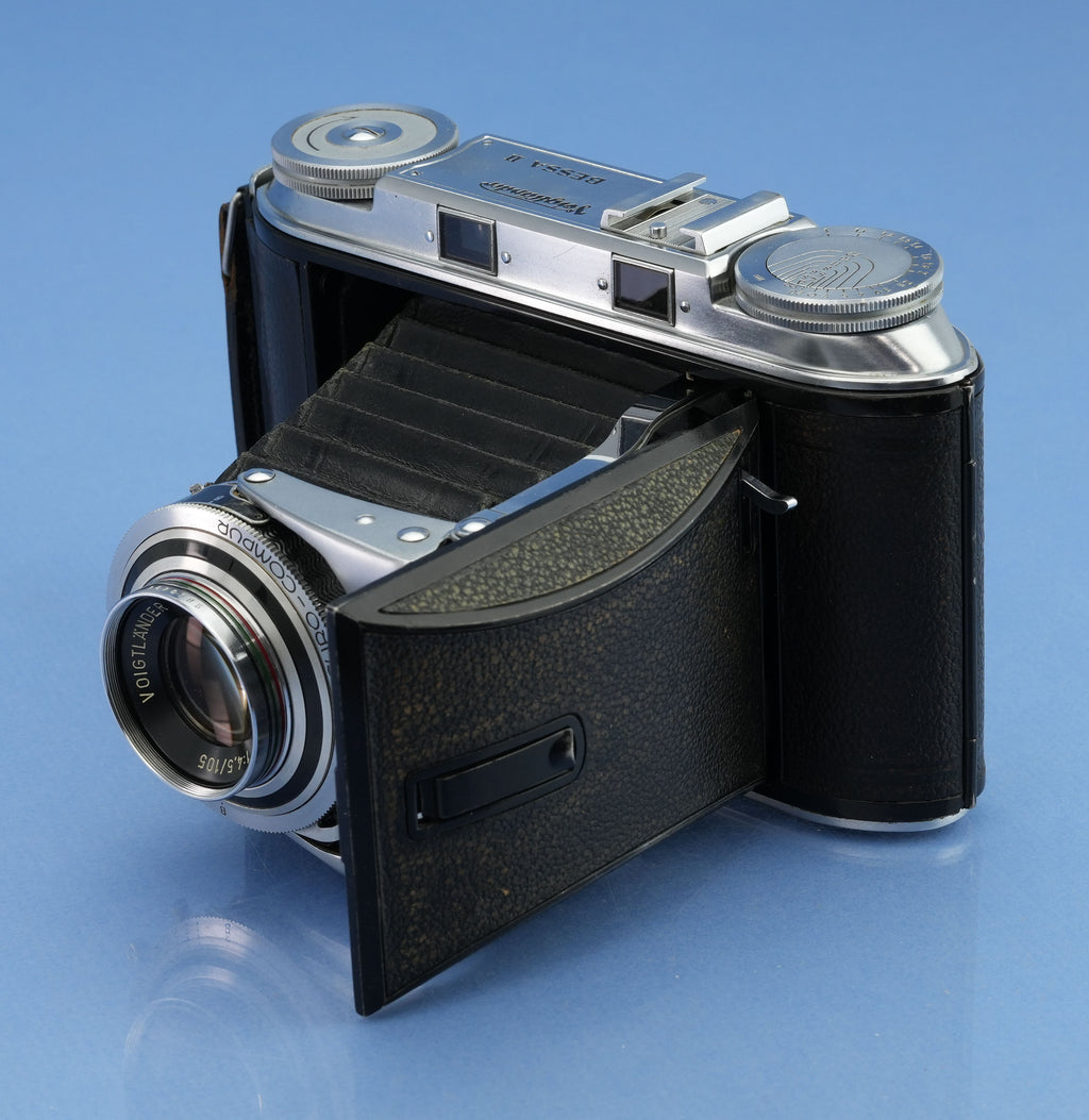 VOIGTLANDER BESSA II APO-LANTHAR 105MM F4.5 6X9 MITTELFORMATKAMERA V2 SCHÖN!
