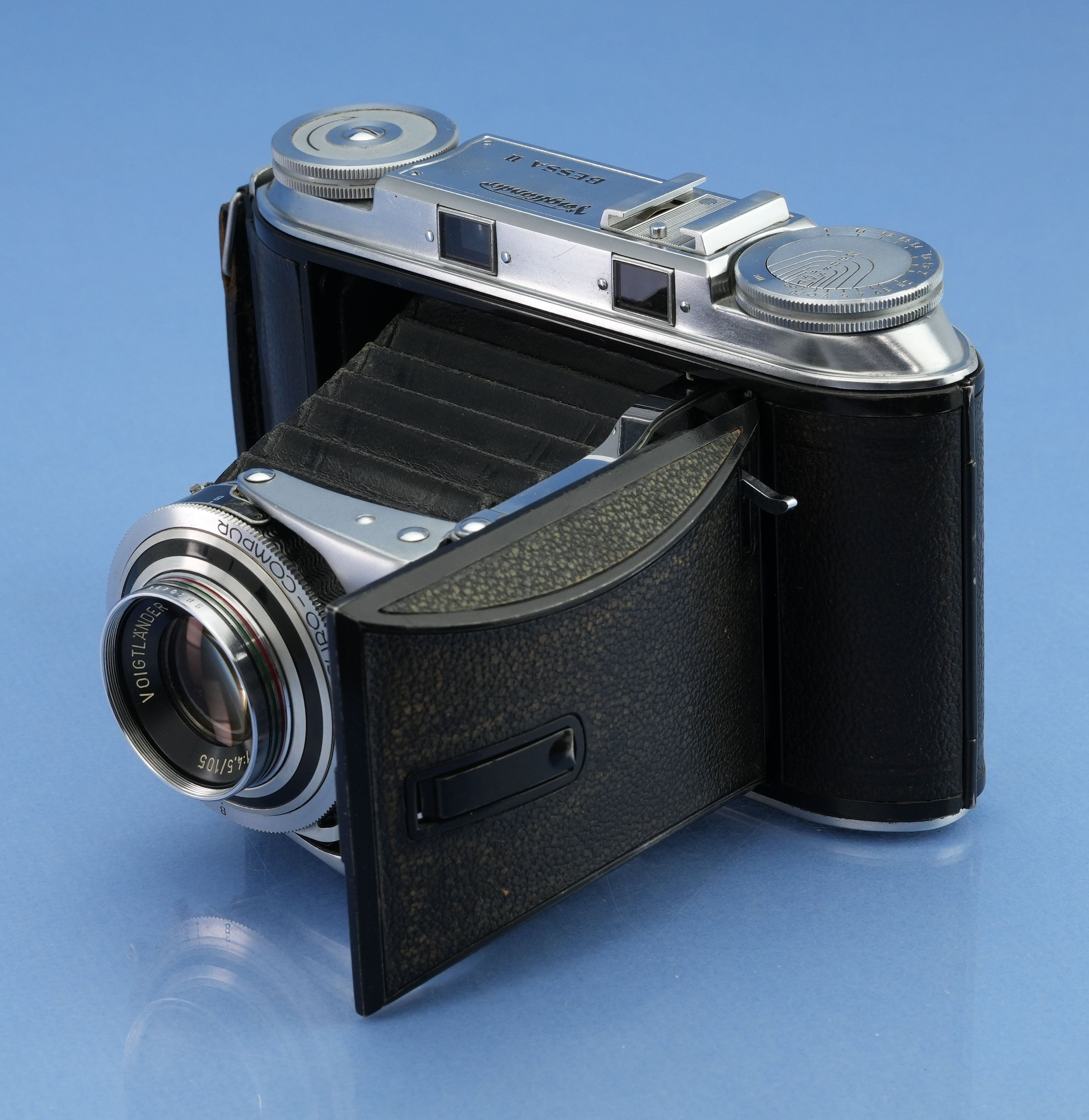 VOIGTLANDER BESSA II APO-LANTHAR 105MM F4.5 6X9 MITTELFORMATKAMERA V2 SCHÖN!