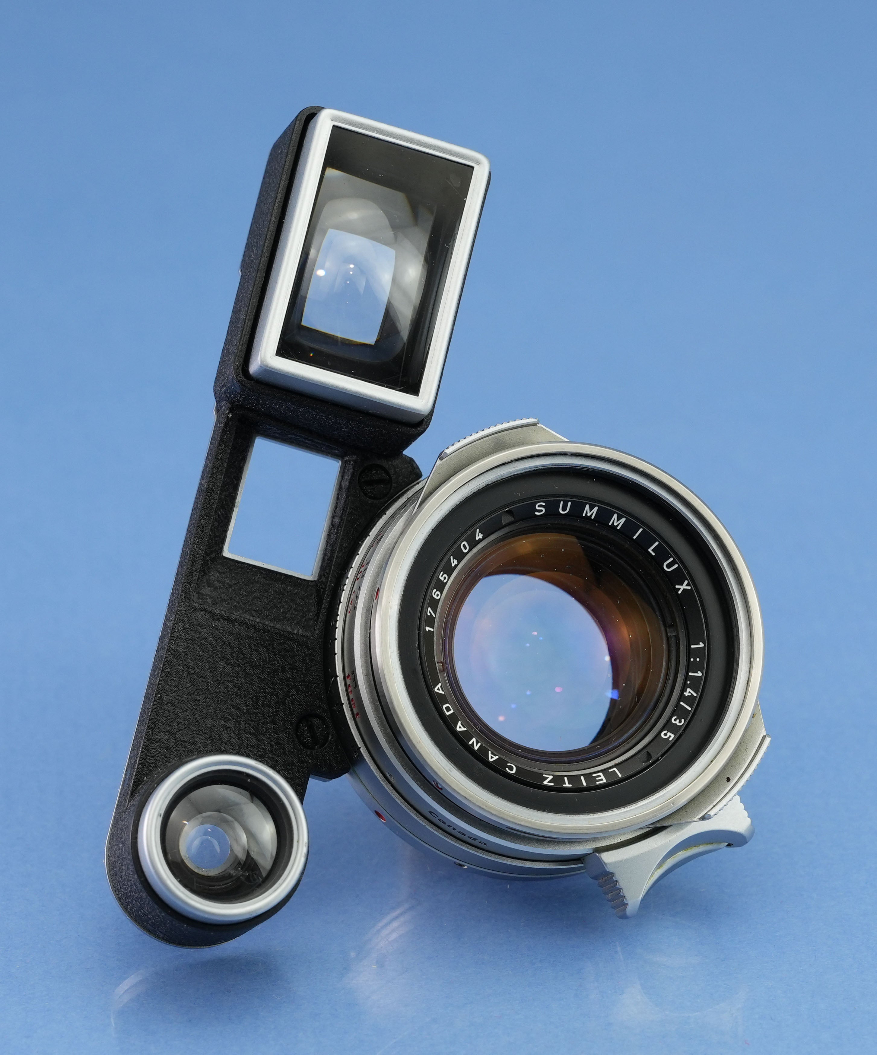 LEICA LEITZ 35MM F1.4 SUMMILUX M STEEL RIM LENS 1st VERSION 11870 M3 +EYES MINT!