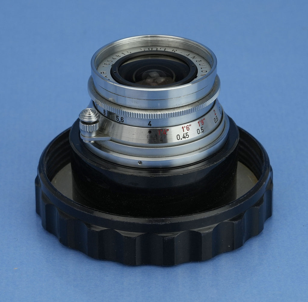 LEICA SUPER-ANGULON 21MM F4 CHROM M 11102 OBJEKTIV + DECKEL + IWKOO GEGENBLENDE + FINGERSET!