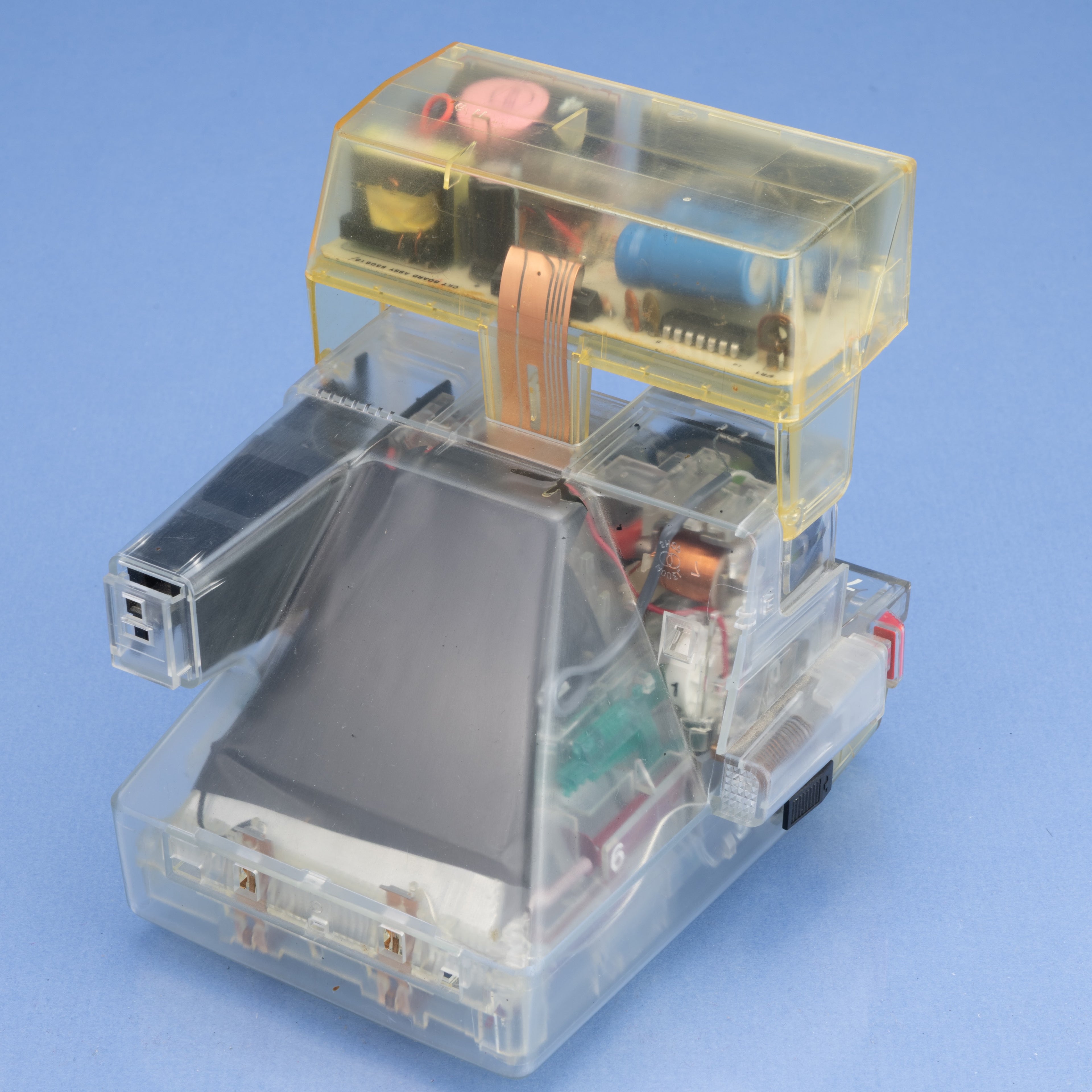 POLAROID AUTOFOCUS 660 TRANSPARENT 600 SERIES LAND CAMERA FOR DISPLAY ONLY RARE