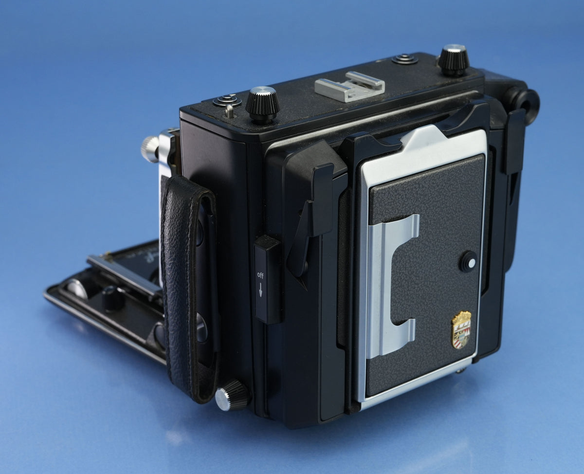 LINHOF MASTER TECHNIKA 2x3 BLACK LARGE FORMAT VIEW CAMERA. BLACK FINISH RARE!