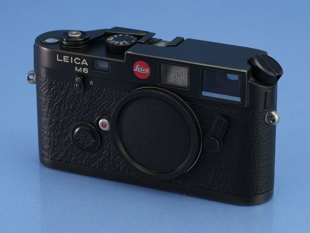 LEICA LEITZ M6 CLASSIC 10404 0.72X BLACK RANGEFINDER CAMERA BODY +CAP +BOX NICE!