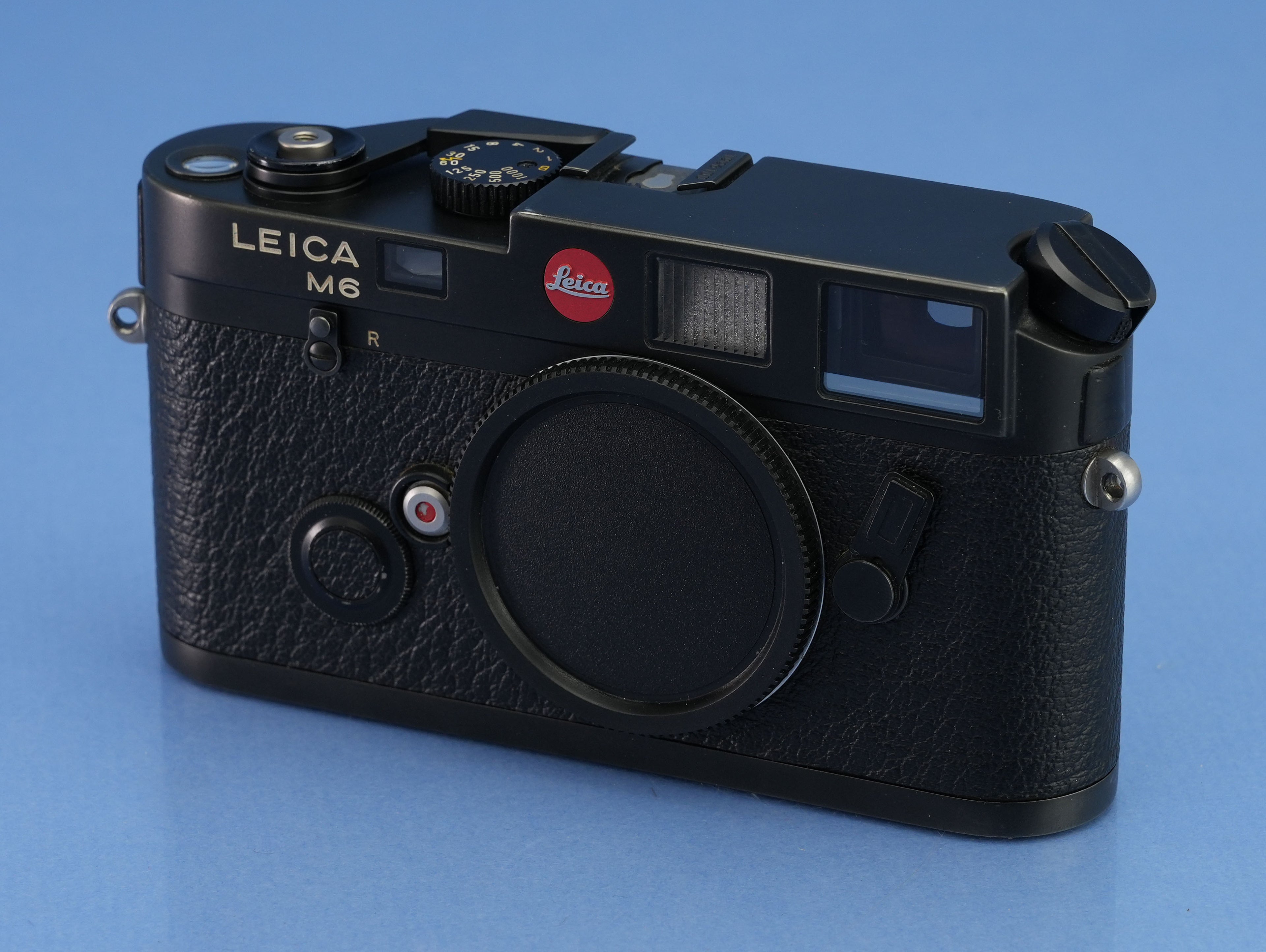 LEICA LEITZ M6 CLASSIC 10404 0.72X BLACK RANGEFINDER CAMERA BODY +CAP +BOX NICE!