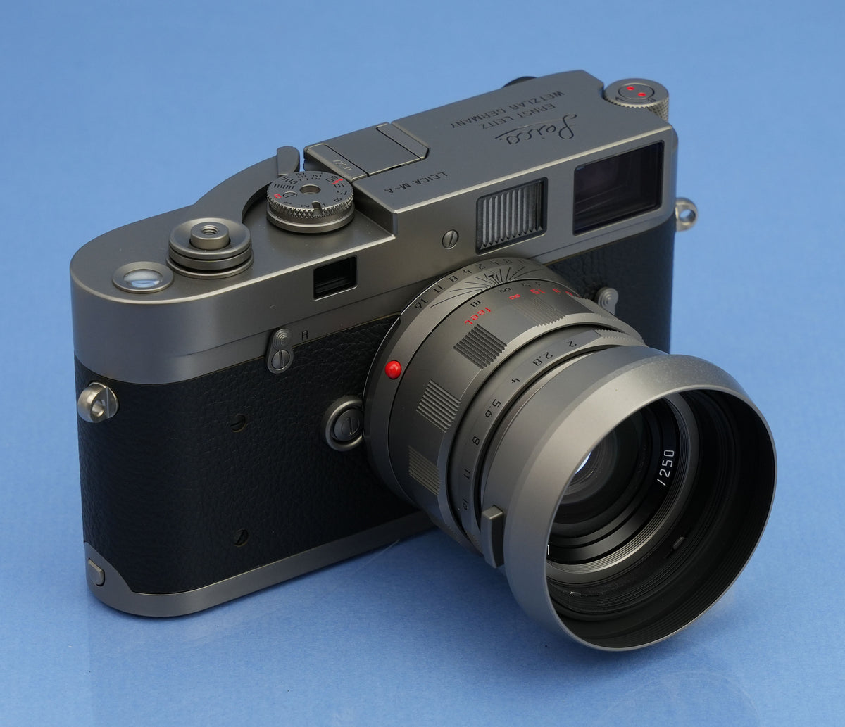 LEICA M-A TITAN SET TITANIUM 10372 +50MM APO-SUMMICRON-M ASPH F2 RARE XX/250 NEW
