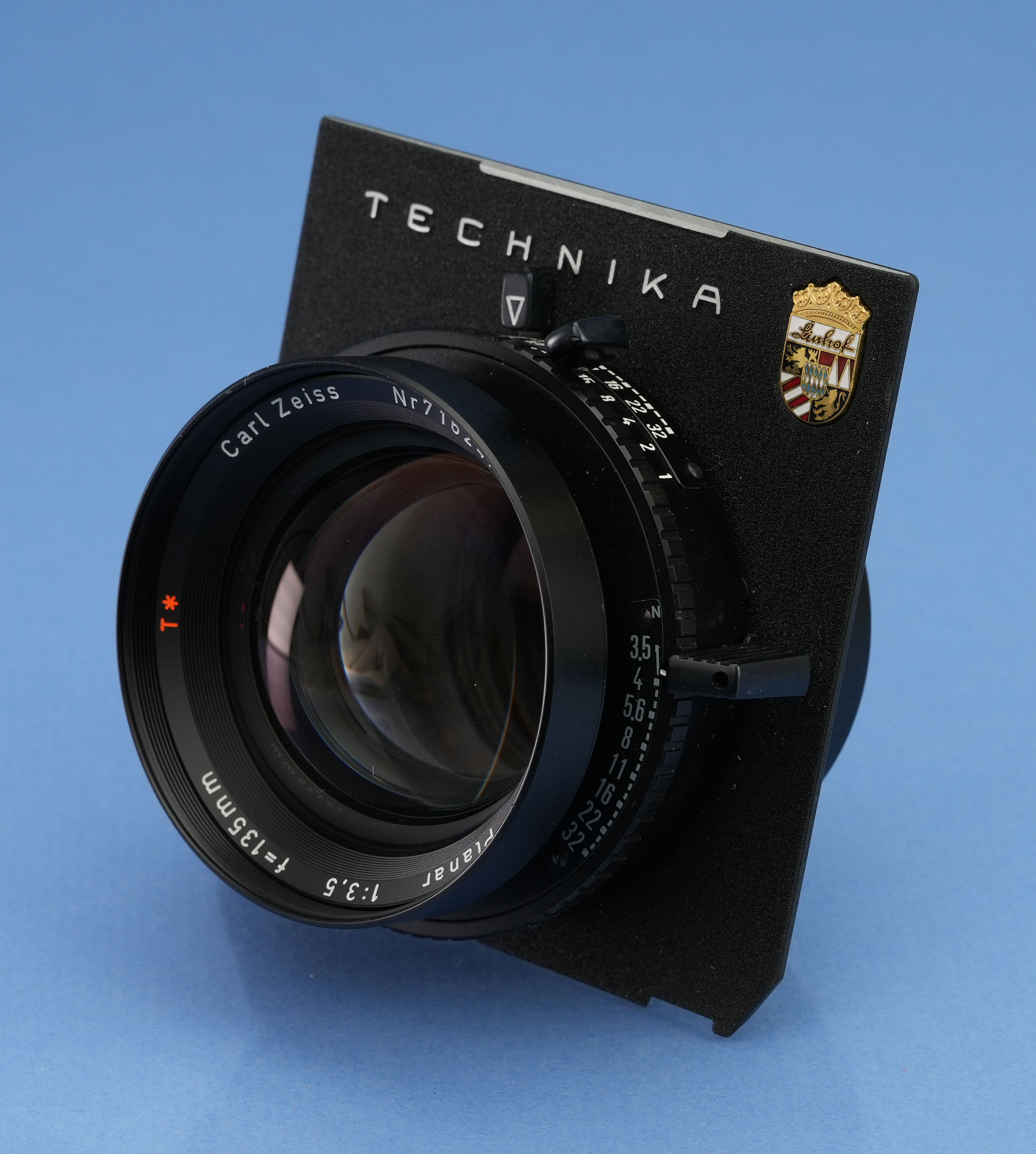 LINHOF ZEISS PLANAR 135MM F3.5 67MM T* BLACK LAST VERSION LENS +BOX +CAPS MINT!