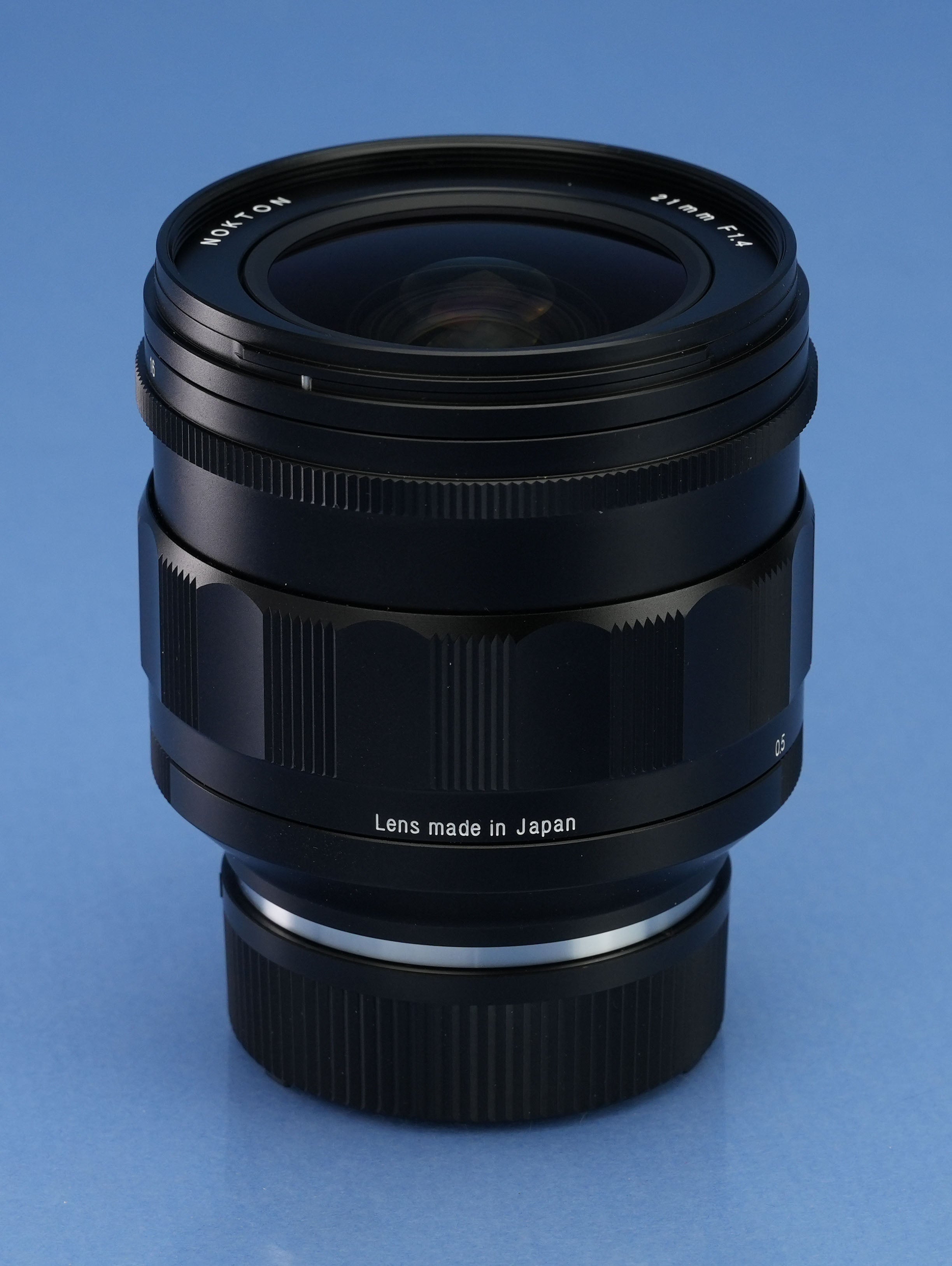 VOIGTLANDER 21MM F1.4 NOKTON ASPHERICAL VM LENS +UV FILTER +SHADE +BOX MINT!