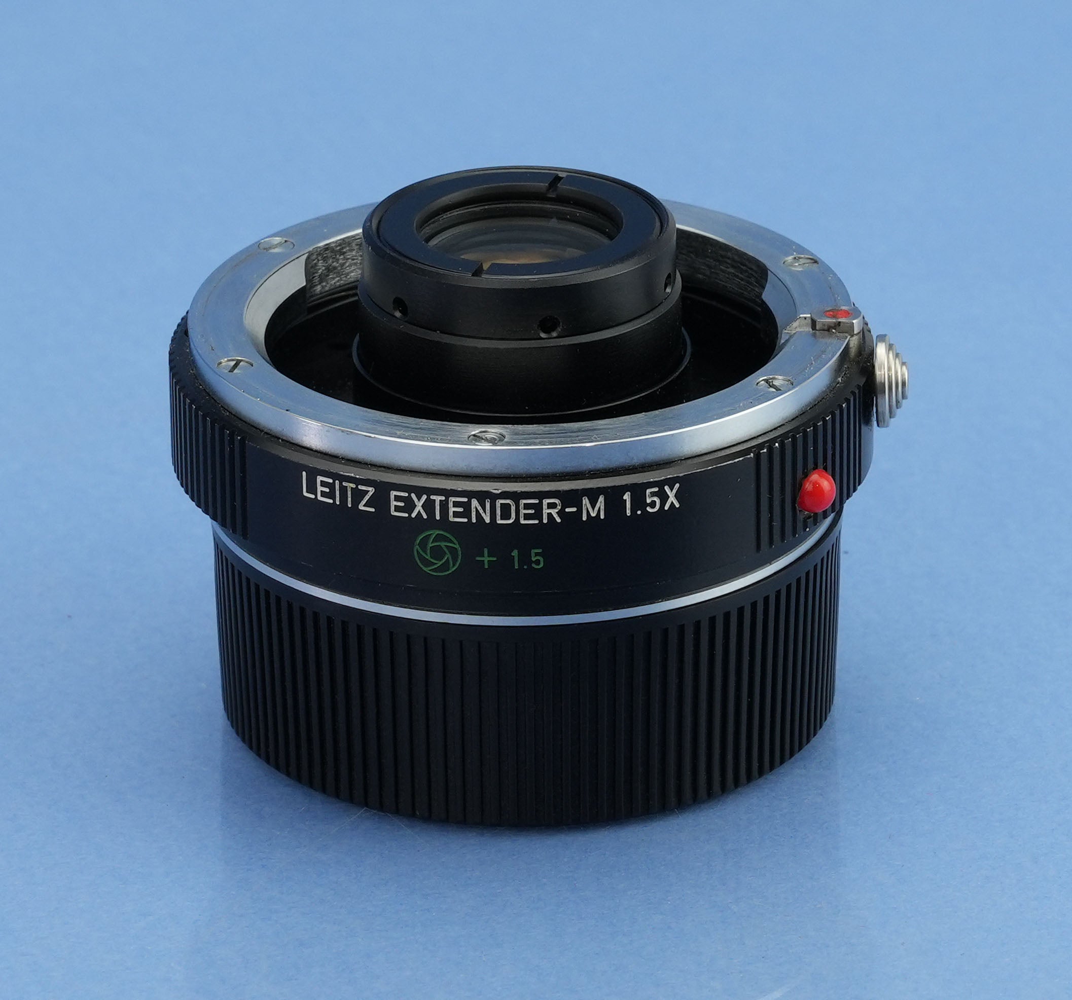 LEICA EXTENDER-M 1.5X ELCAN M LENS TELECONVERTER 11238 RARE PROTOTYPE +CAPS MINT