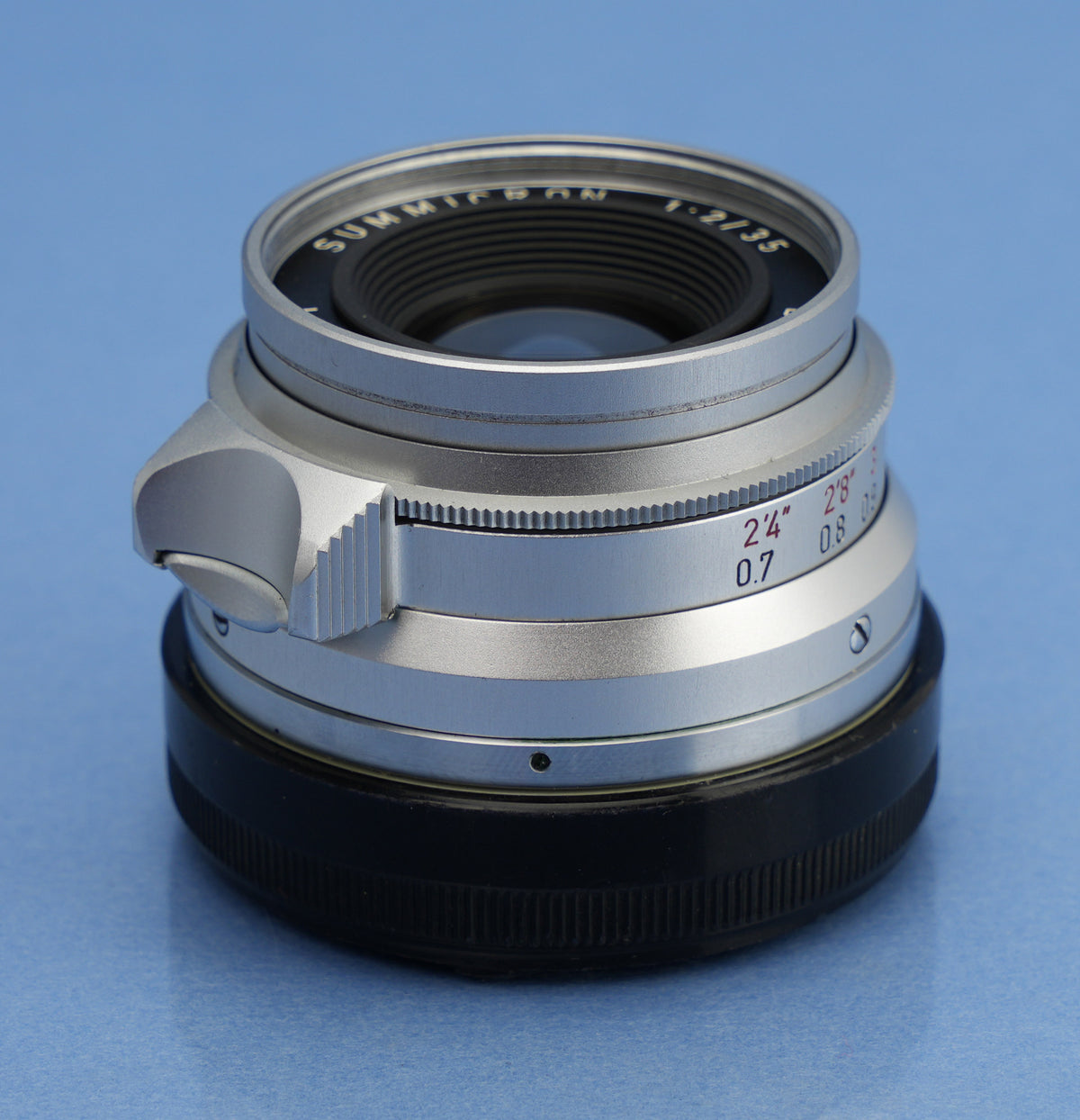 LEICA LEITZ SUMMICRON 35MM F2 M 11308 8 ELEMENT 1ST VERSION CANADA LENS +CAPS