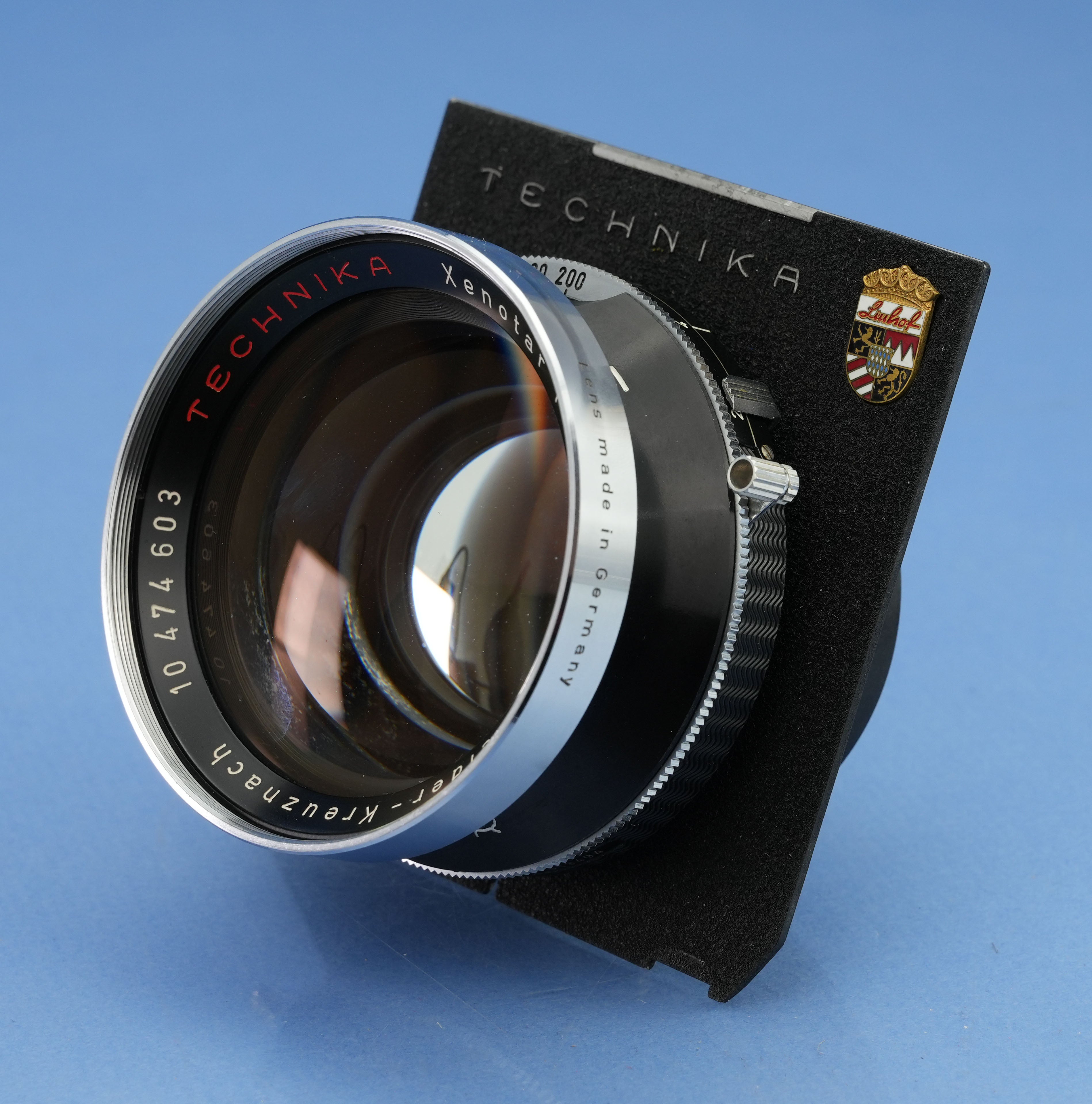 SCHNEIDER LINHOF SELECT 150MM F2.8 XENOTAR LENS +COMPUR +CAPS +PAPERS +BOX WOW!