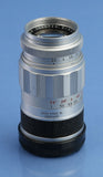 LEICA LEITZ 90MM ELMARIT F2.8 VINTAGE M2 M3 M4 F2.8 11029 CHROME LENS +CAPS