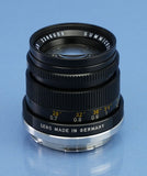 LEICA 50MM SUMMICRON F2 11817 WETZLAR 3RD VERSION MANDLER M LENS +CAPS CLEAN!