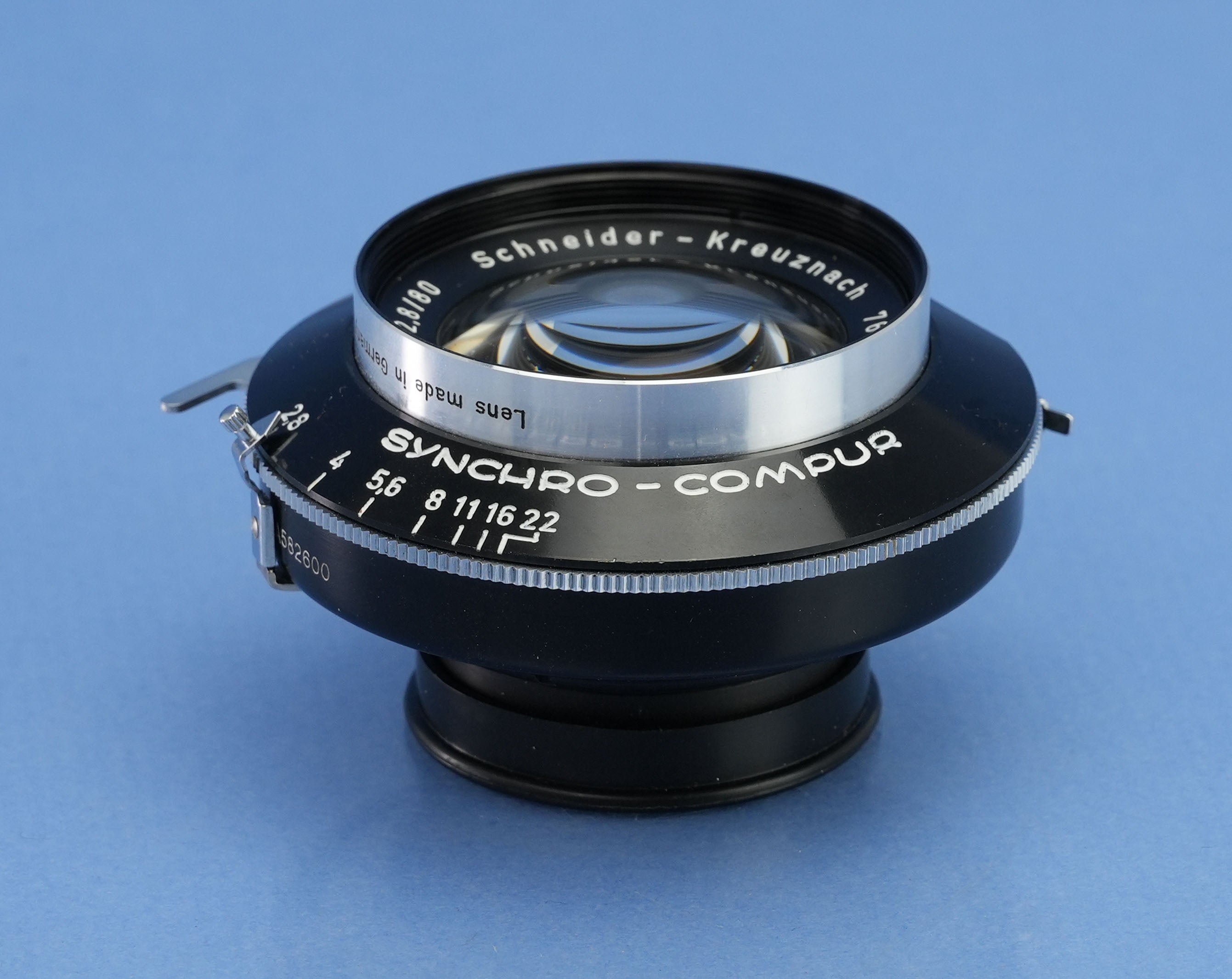 SCHNEIDER XENOTAR LINHOF SELECT 80MM F2.8 6X9 2x3 LATE VERSION LENS +CAPS RARE!