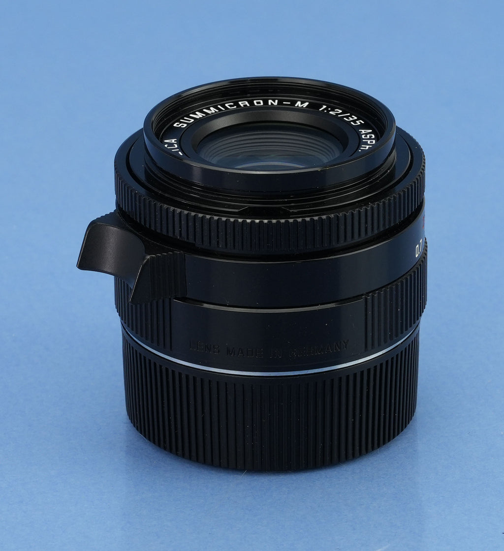 LEICA 35MMM SUMMICRON-M F2 ASPH 11611 SCHWARZ LACKIERTES MILLENNIUM-OBJEKTIVSET, NEUWERTIG + BOX!