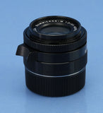 LEICA 35MMM SUMMICRON-M F2 ASPH 11611 BLACK PAINT MILLENNIUM LENS SET MINT +BOX!