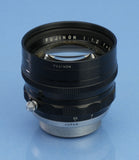 FUJI 50MM F1.2 FUJINON LEICA LTM NOCTILUX M39 BLACK PAINT LENS + ORIGINAL CAPS
