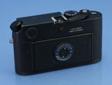 LEICA LEITZ M6 TTL 0.72 10433 RANGEFINDER BLACK CHROME CAMERA BODY NICE!