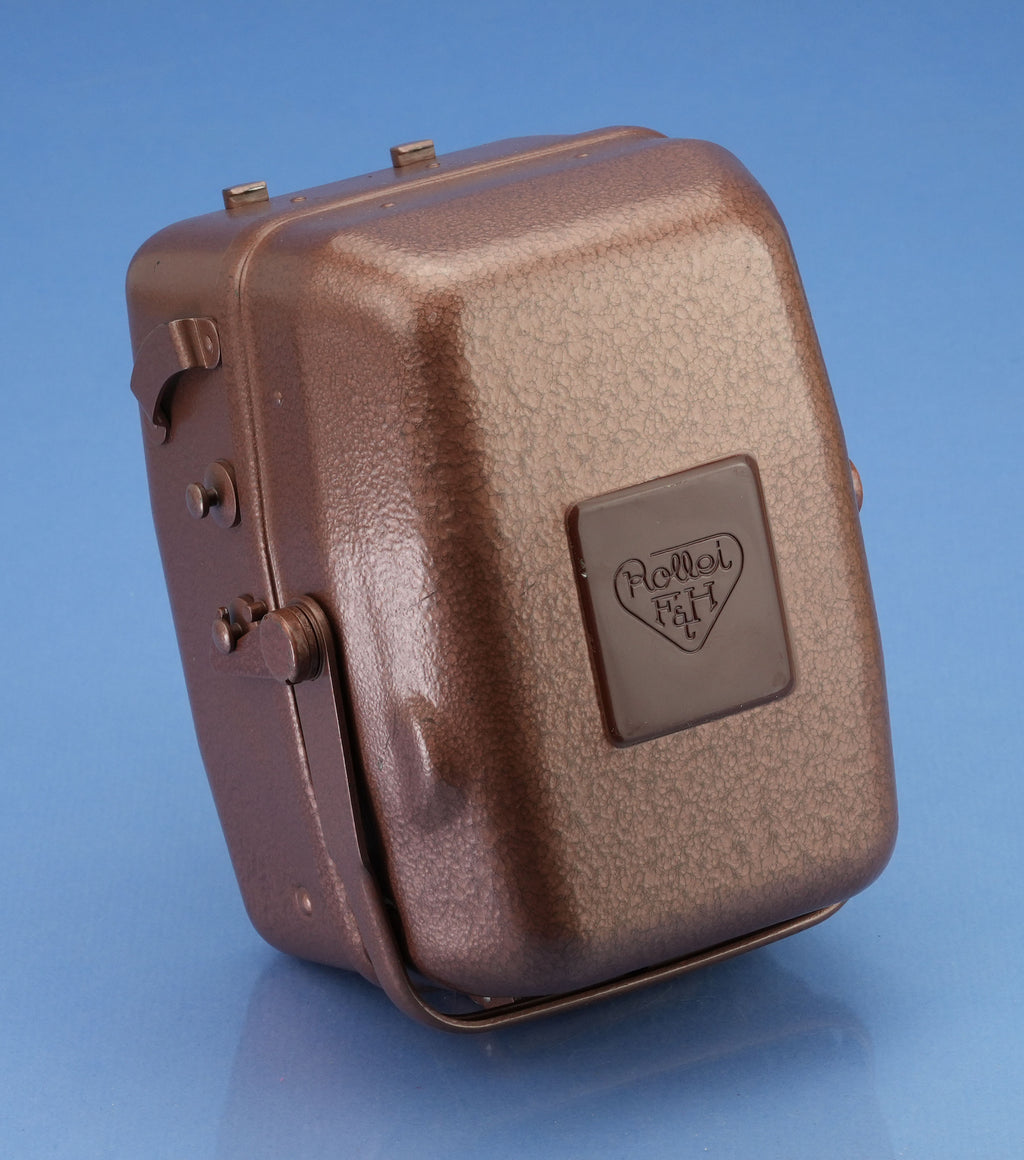 ROLLEI ROLLEIFLEX 2.8F 3.5F TOPEN TROPICAL METAL CAMERA HOUSING CASE +BOX MINT!