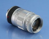 LEICA LEITZ 90MM ELMARIT F2.8 VINTAGE M2 M3 M4 F2.8 11029 CHROME LENS +CAPS