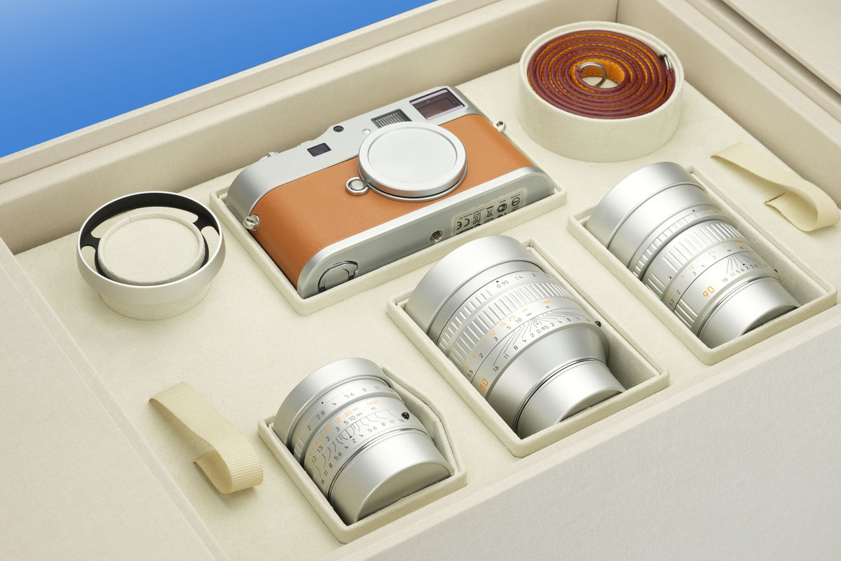 LEICA M9-P "EDITION HERMES" 10774 FULL SET 28/50/90 +BOX +PAPERS +BAG MINT RARE!
