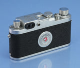 LEICA LEITZ IIIG GOOEF CHROME SM LTM CAMERA BODY LATE# 968647 +MATCHING # BOX