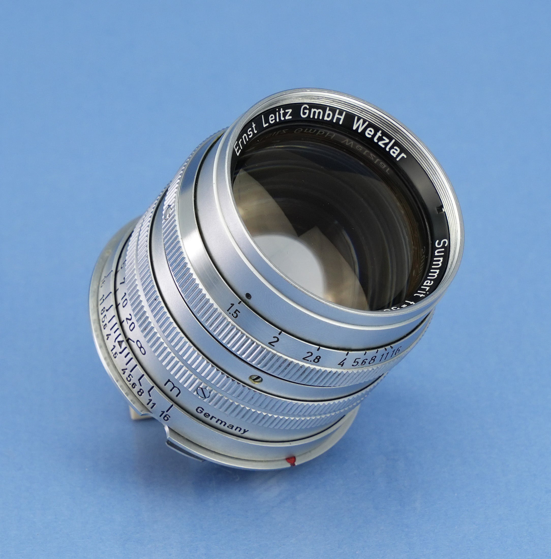 LEICA LEITZ 50MM SUMMARIT F1.5 SOOIA-M 11120 LATE # SMALL SCRIPT LENS +CAP NICE!