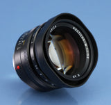 LEICA LEITZ 50MM NOCTILUX-M F1 11822 4th LAST VERSION E60 LENS +UVa +CAPS MINT!