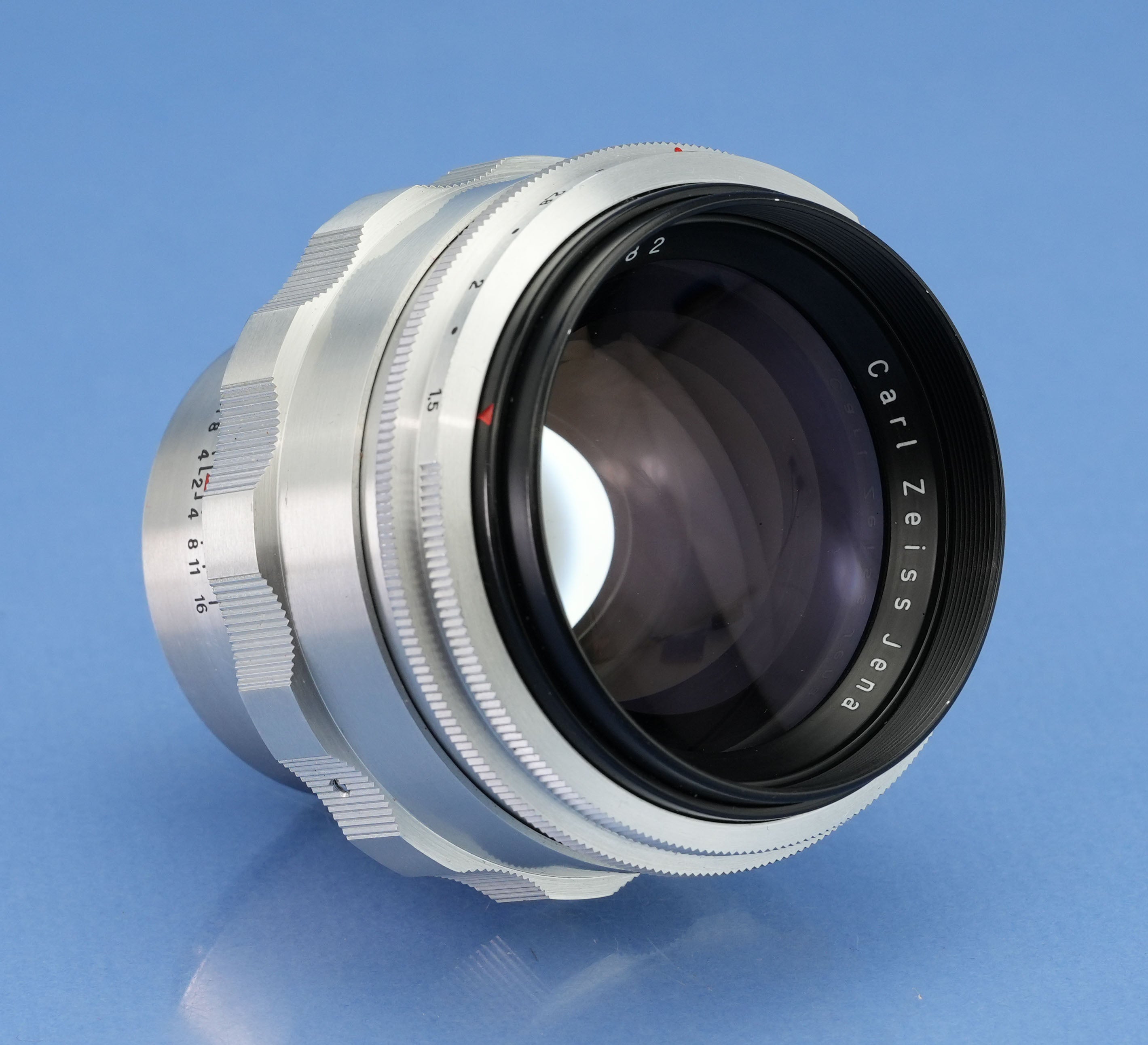 CARL ZEISS JENA 75MM F1.5 * BIOTAR EXAKTA MOUNT LENS +CAPS VERY CLEAN!