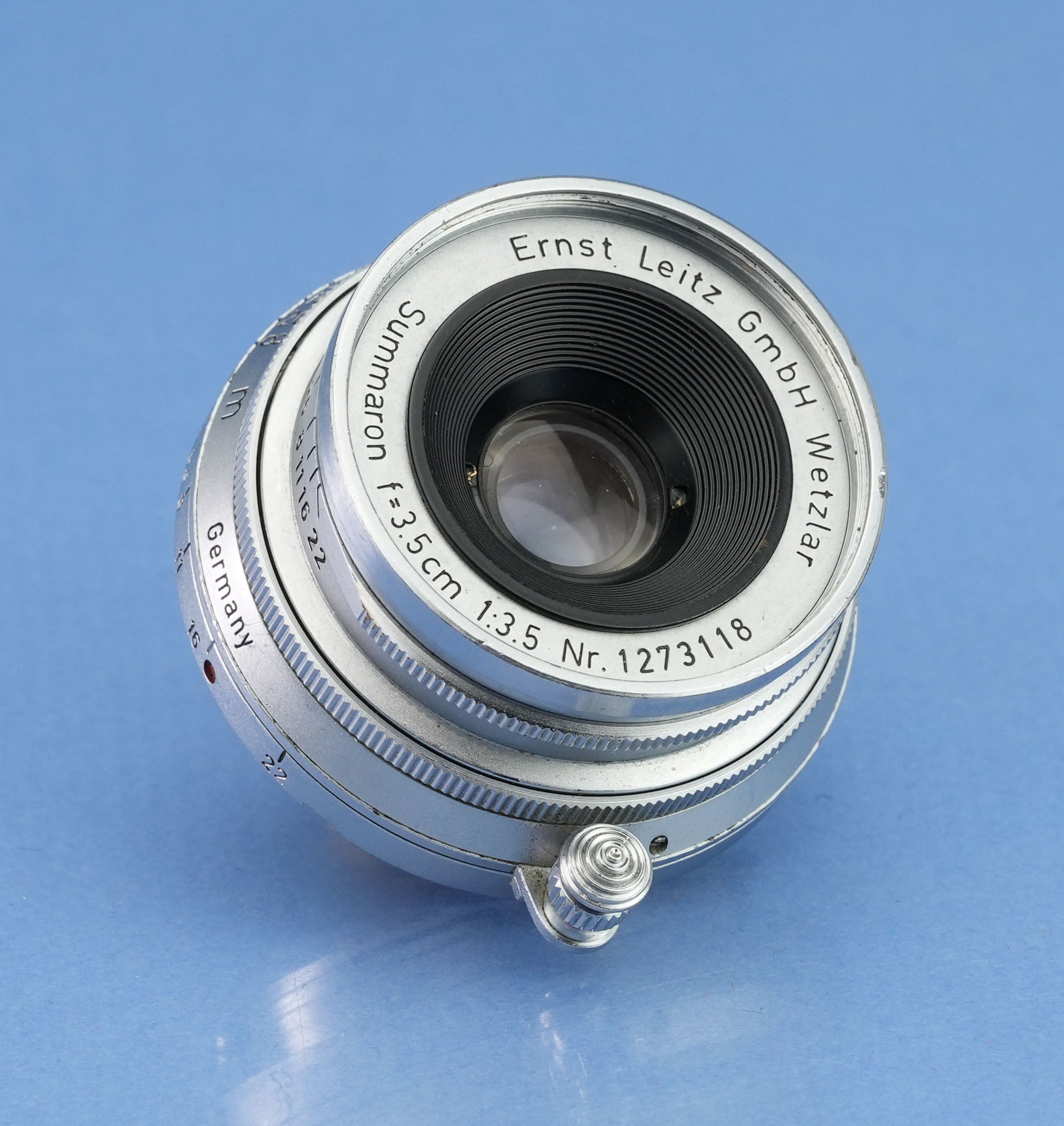 LEICA LEITZ 35MM SUMMARON F3.5 M2 M4 SOONC-M 11105 CHROME M LENS